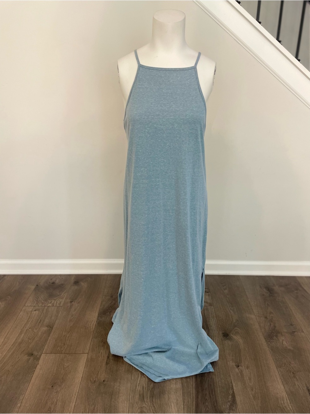 Wishlist Light Blue Halter Maxi Dress